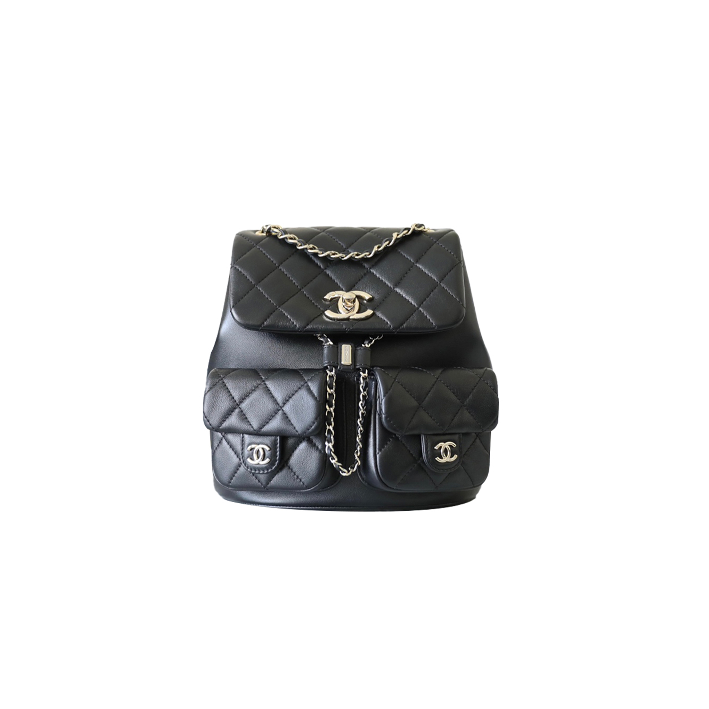 CHANEL MASTER 23A DUMA BACKPACK AS3787 (20.5*20*15cm)